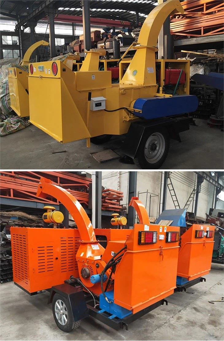 Diesel Wood Tree Chipper Shredder