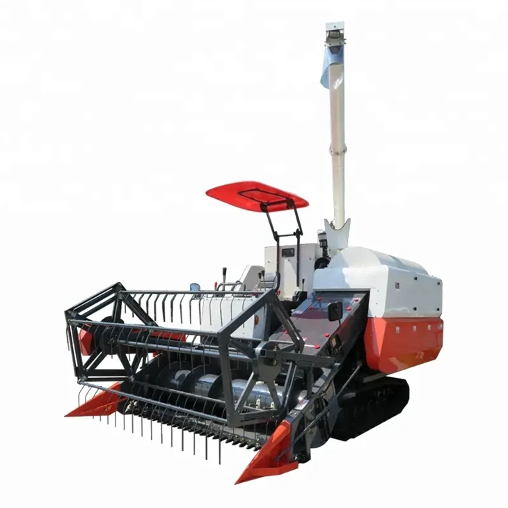 High Efficiency And Easy Operation Mini Wheat Combine Harvester